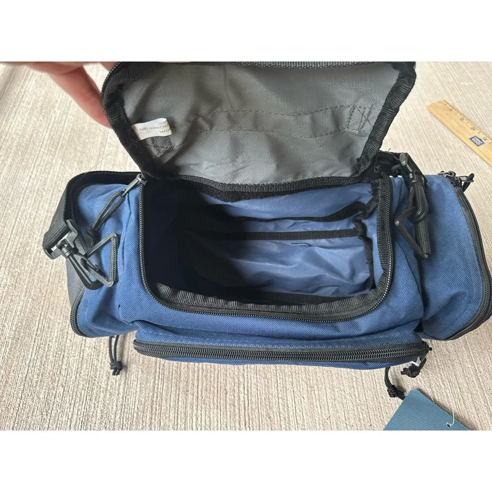 Cabelas Utility Bag Blue Fishing Pack Hiking Hunting Outdoors Travel